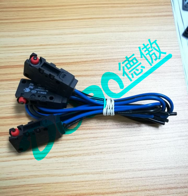 常開型防水微動開關(guān)，帶線材